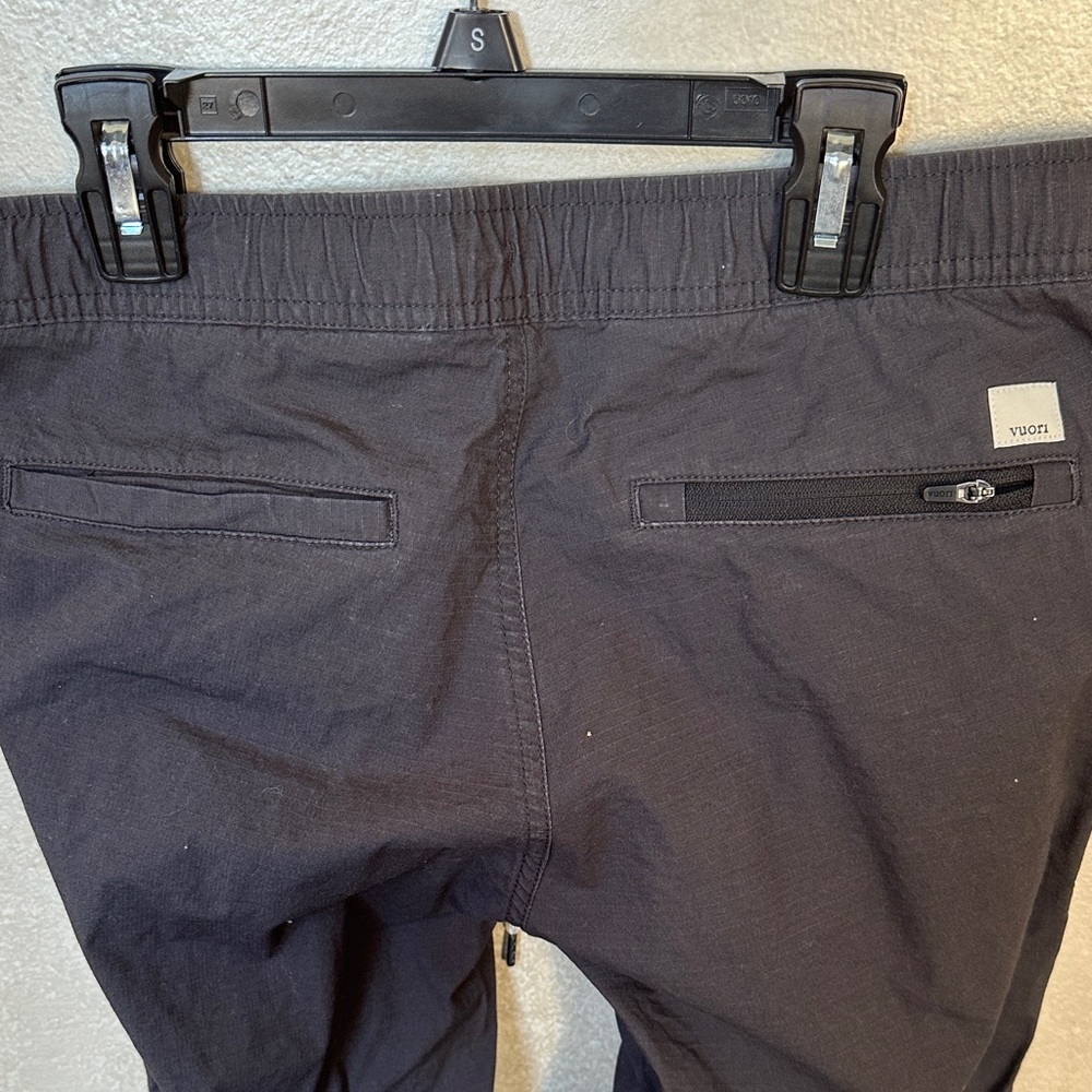 Vuori Charcoal Joggers with Drawstring sz small - Picture 7 of 8